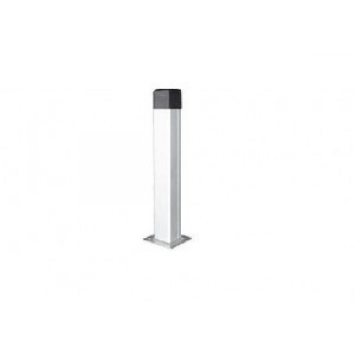 Came DOC-L Natural anodized aluminium post, H=50cm